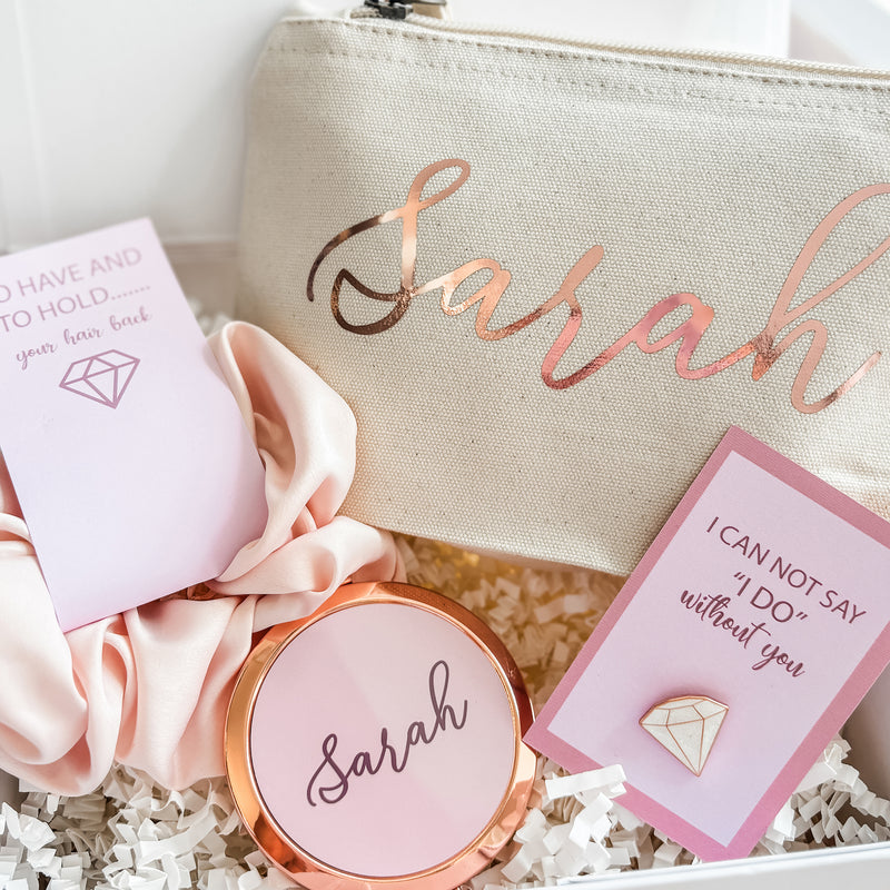 Will you be my Maid of Honour/ Bridesmaid Proposal Box Filled
