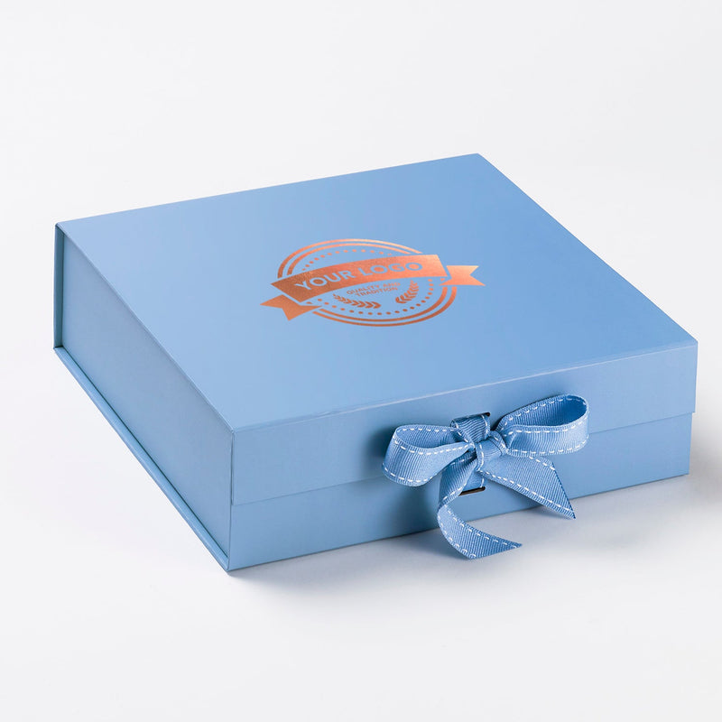 Custom Logo Print Gift Box - Pink Positive