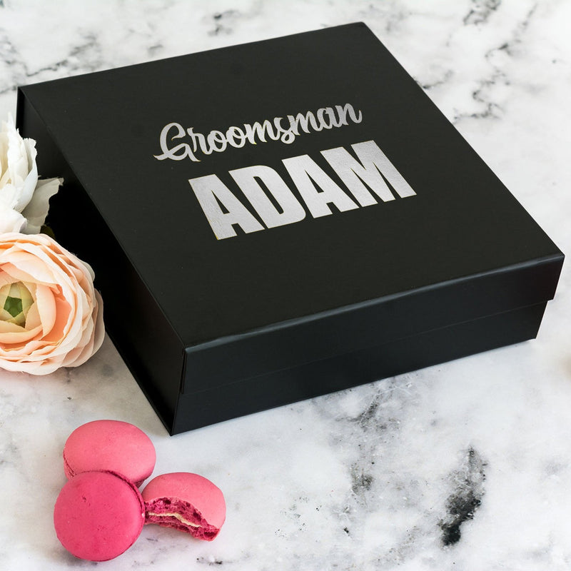 Personalised Bestman Proposal Gift Box
