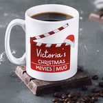 Personalised Christmas Movie Watching Mug