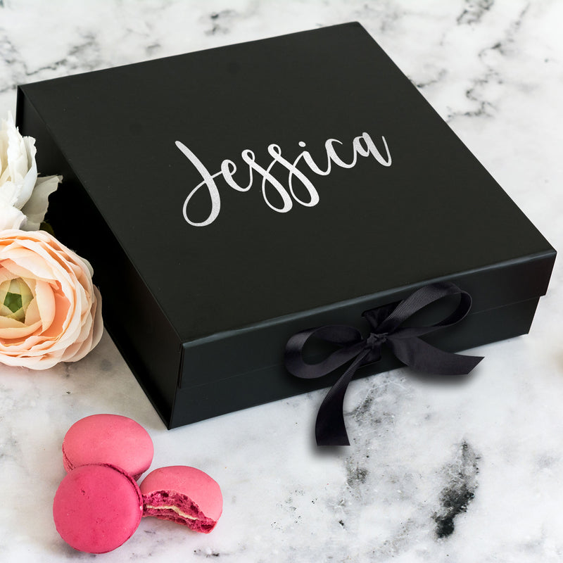 Custom Gf Box Personalised Gift Box - Pink Positive Luxury Magnetic Closure