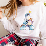 Cute Penguins Christmas Jumper for Kids and Adults - Pink Positive