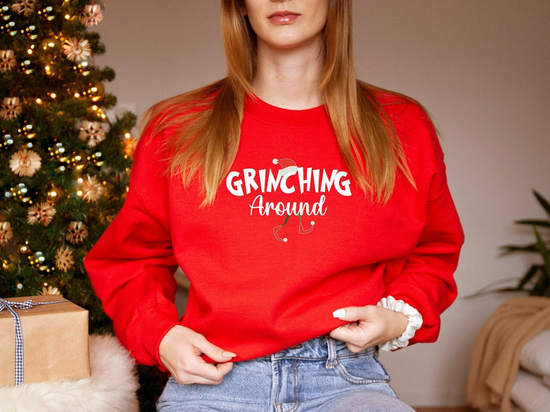 Grinch Christmas Sweatshirt