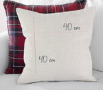 Highland Cow Christmas Cushion Cover