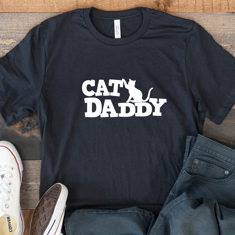 Cat Daddy T-shirt, Father's Day Gift for Cat Dad, Cat Gift Pet Lover