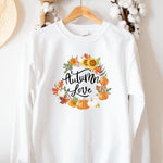 Autumn Wreath Sweatshirt Jumper