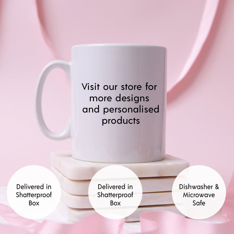 Custom Photo and Text Printed Mug