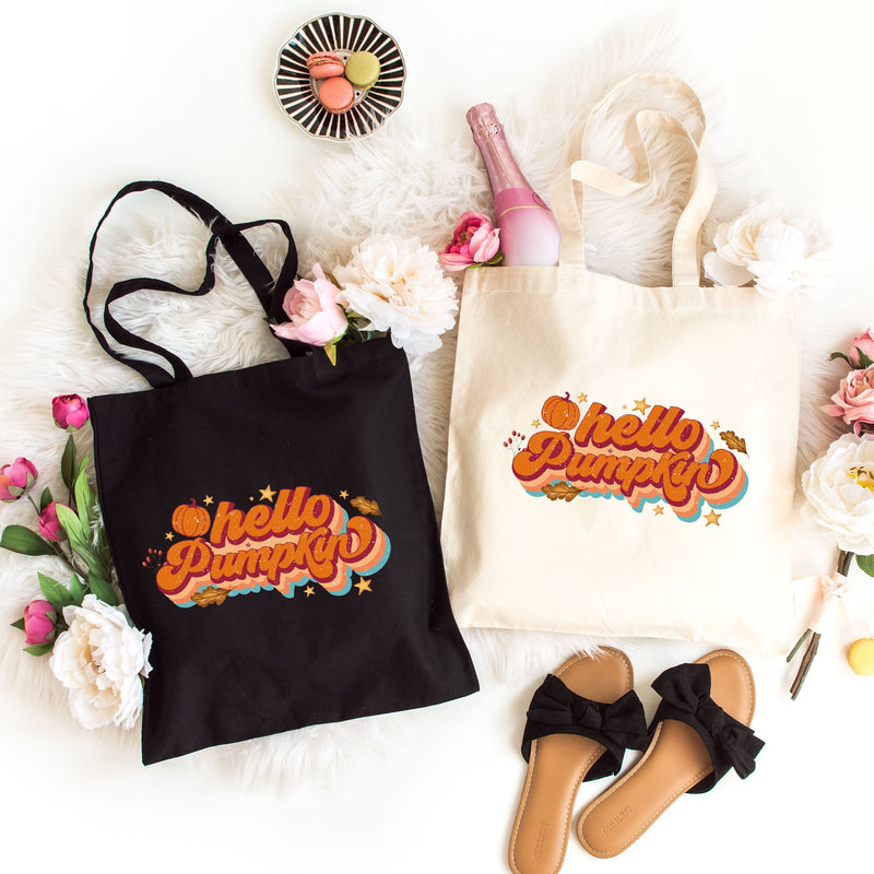 Hello Pumpkin Tote Bag