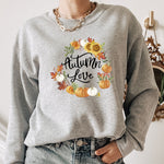 Autumn Wreath Sweatshirt Jumper