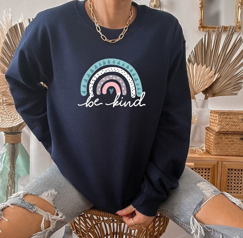 Be Kind Rainbow Sweatshirt