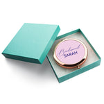 Personalised Bridesmaid Pocket Mirror