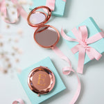 Rose Gold Compact Mirror