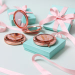 Rose Gold Compact Mirror