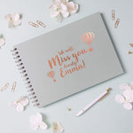 Personalised Guest Book for Leaving Gifts, Farewells at Work, City, or University