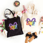 All You Need Is Love Pride Rainbow Tote Bag