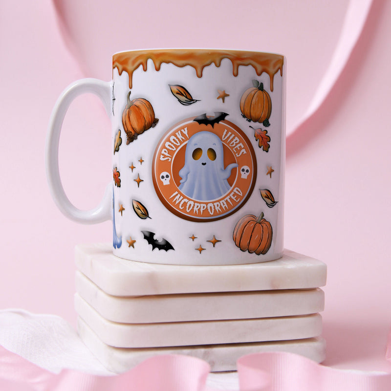 Spooky Vibes Incorporated Halloween Mug