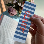 Personalised Metal Bookmark with Custom Name