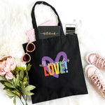 All You Need Is Love Pride Rainbow Tote Bag