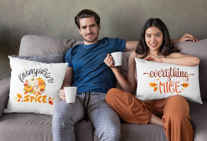 Pumpkin Spice Everything Nice Cushion