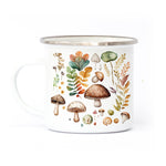 Camping Mushroom Enamel Mug