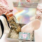 Mothers Day Gifts Set - Includes Tea, Sleep Mask, Glass Tumbler, in Luxury Gift Box