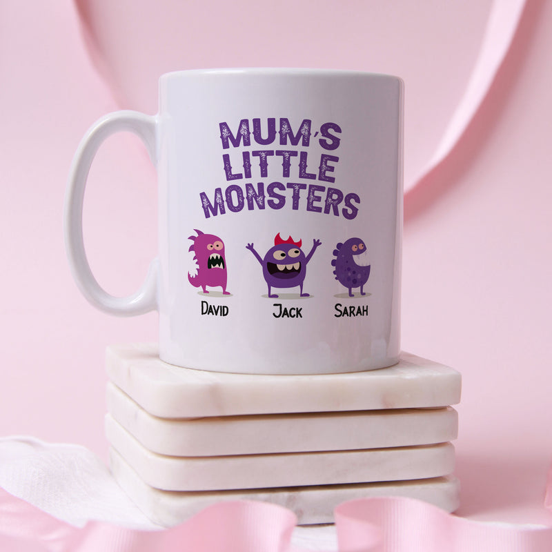 Personalised "This Mum Belongs To" Novelty Mugs | Mum's little Monsters