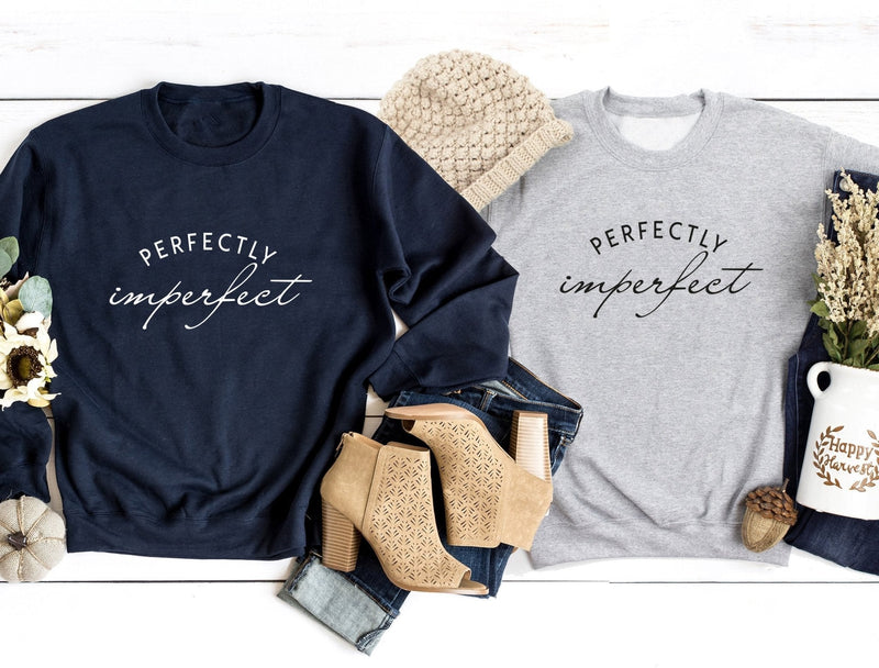 Perfectly Imperfect Jumper | Pink Sweatshirt