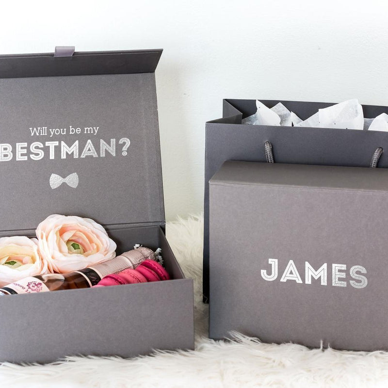 Personalised Bestman Proposal Gift Box | Groomsman Proposal Gift Box