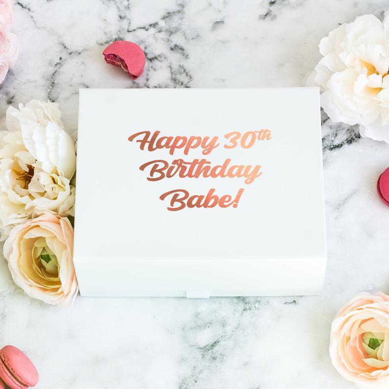 Personalised Birthday Gift Box