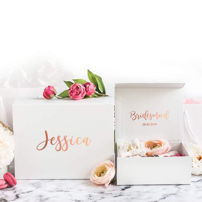 Personalised Bridesmaid Proposal Gift Box