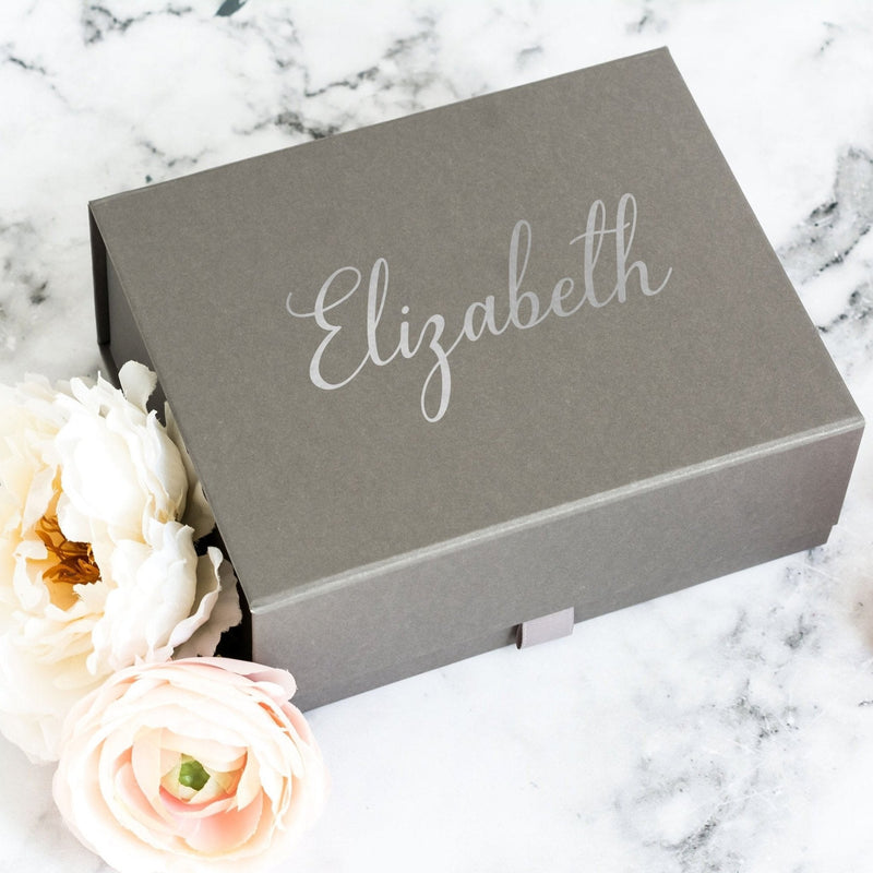 Personalised Gift Box with Name | Custom Gift Box - Pink Positive