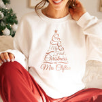 Personalised My First Christmas as Mrs Sweatshirt