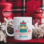 Cat lover Christmas Mug | Happy Catsmas Cat Mug Gift