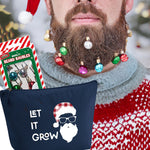 a man with a beard wearing a christmas sweater