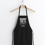 Daddy The Man, the Myth, The BBQ Master Apron | BBQ Gift for Dad