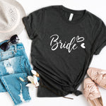Bride and Squad Hen Party T-shirts - Pink Positive