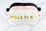 Bride Pure Silk Sleep Mask - Pink Positive