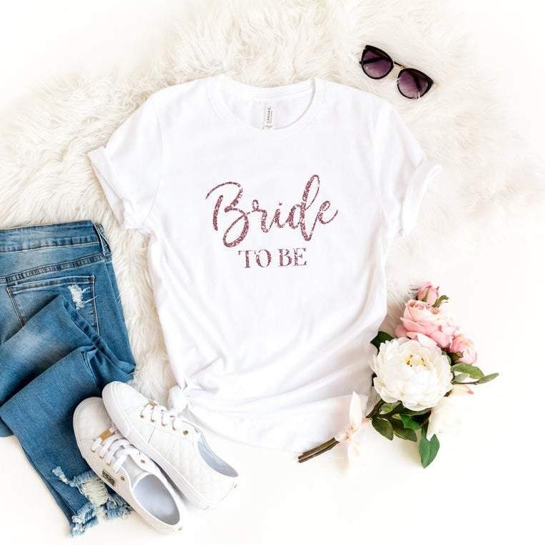 Bride To Be T-Shirt - Pink Positive