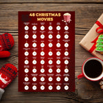 48 Christmas Movies Rating Print