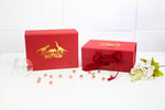 Dinosaur Christmas Box | Personalised Christmas Box Birthday Gift Box - Pink Positive