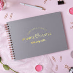 "Forever and Always" Wedding Guest Book