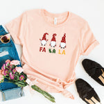 Gnome Christmas T-shirt - Pink Positive