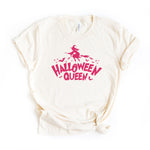 Halloween Queen Woman's Halloween T-Shirt - Pink Positive