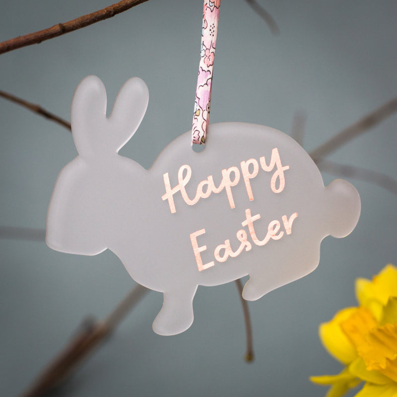 Happy Easter Bunny Decoration