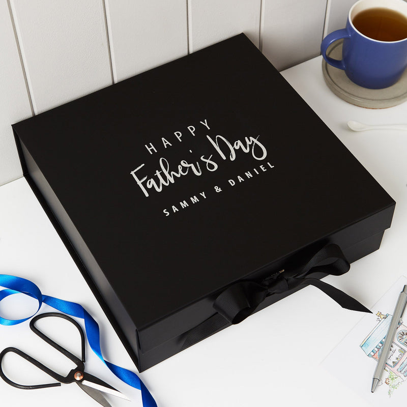 Happy Father's Day Gift Box - Pink Positive