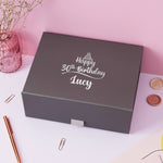 Personalised Birthday Gift Box with Name and Age