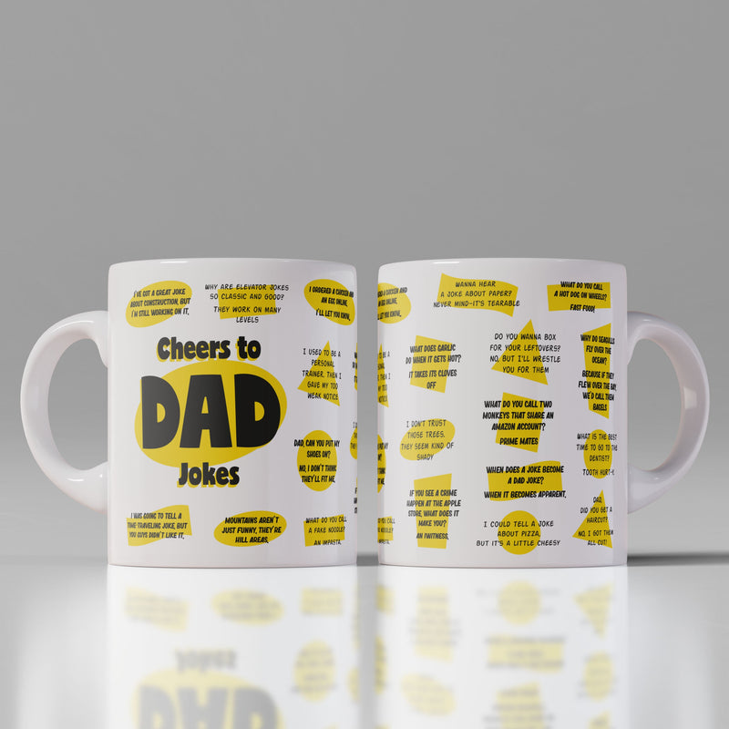 Cheers to Dad Jokes Mug