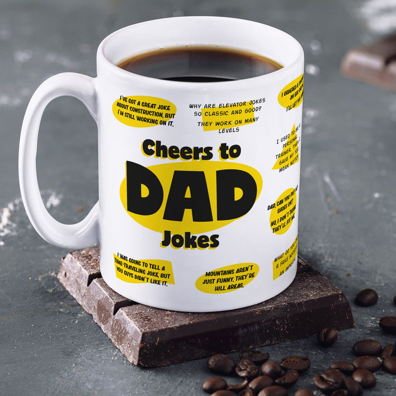 Cheers to Dad Jokes Mug
