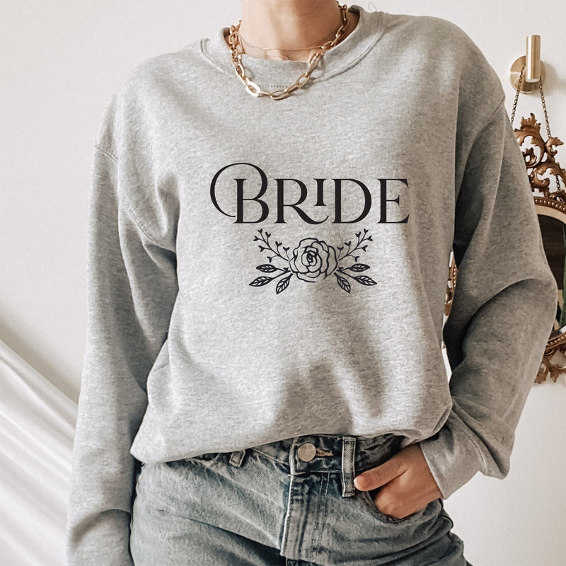 Peony Bride Sweatshirt