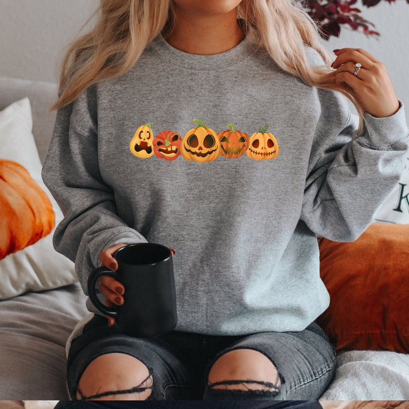 Hello Pumpkin Halloween Sweatshirt